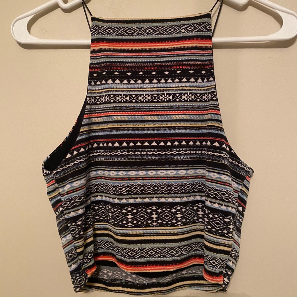 Cropped Aztec top - Picture 3 of 3